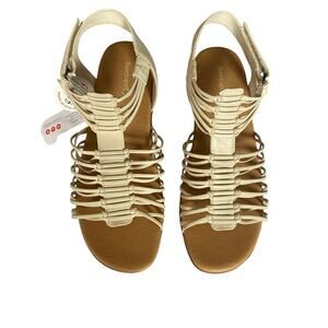 Baretraps Champagne Kendra Gladiator Sandals Women's Size 11M NWT